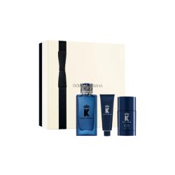 Dolce and Gabbana K for Men Gift Set - 3.3oz EDP Spray, 1.69oz Shower Gel, 2.6oz Deodorant Stick