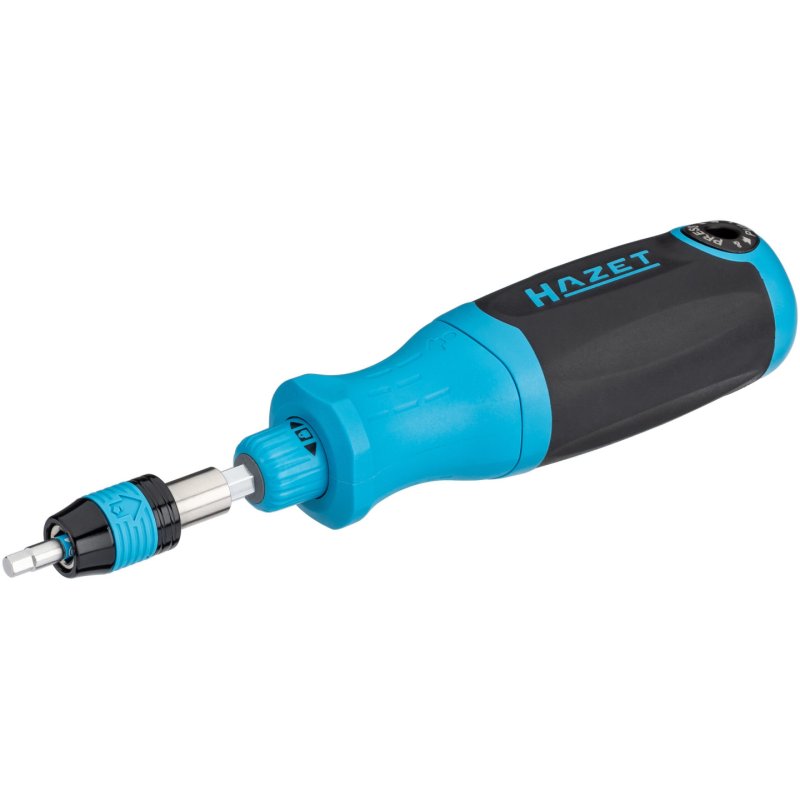 Bit Ratschen-Schraubendreher 811R-3 (blau/schwarz, mit integriertem Magazin)
