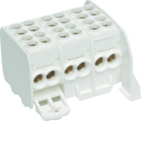 Hager KH23C bornier 3P Blanc