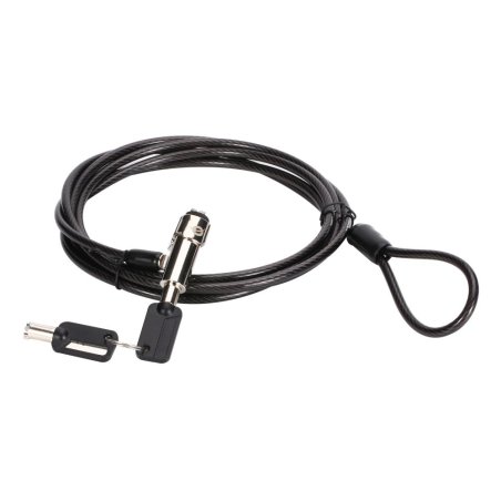 Conceptronic CUSTODIO02BNM Keyed Laptop Lock, Nano Lock Slot, Master Keyed Compatible, 1.8m