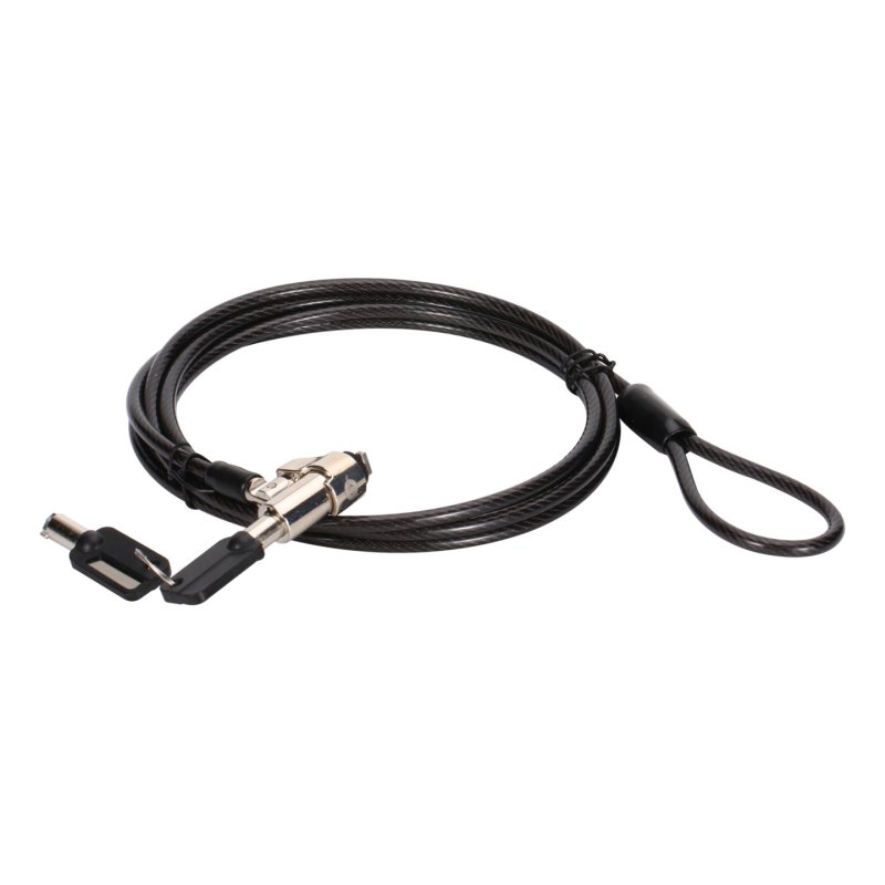 Conceptronic CUSTODIO02BSM câble antivol Noir 1,8 m