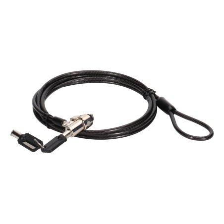 Conceptronic CUSTODIO02BSM Keyed Laptop Lock, Standard Security Slot, Master Keyed Compatible, 1.8m
