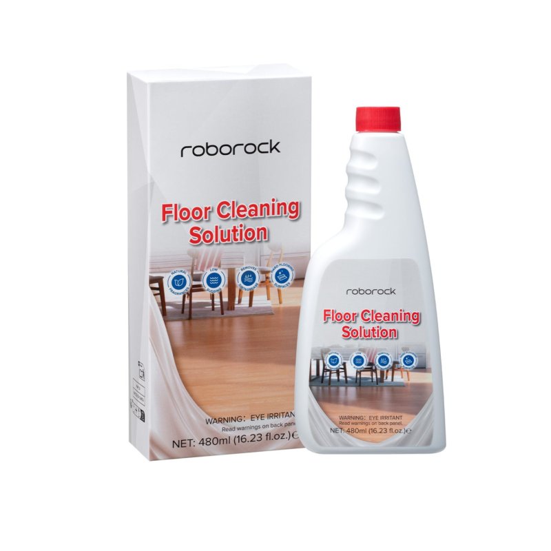 Bodenreinigungslösung für Saugroboter 2 x 480 ml