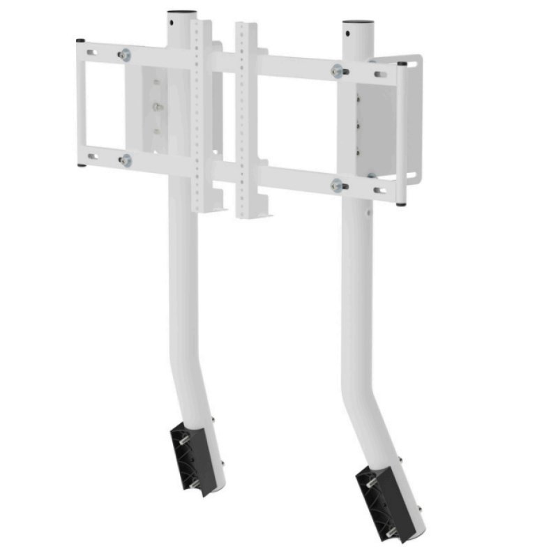 Oplite OP-SMS-GTRESW monitor mount / stand 144.8 cm (57") Pole White