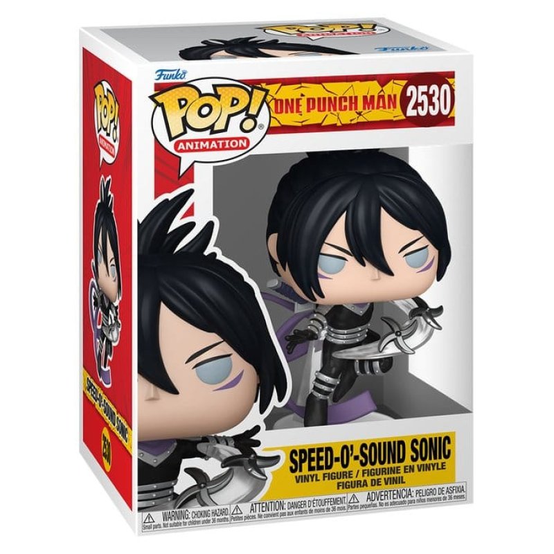 One Punch Man POP! Animation Vinyl Figure Sonic 9 cm