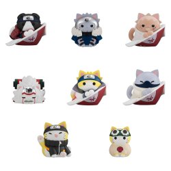 Naruto Shippuden Mega Cat Project Nyaruto! Mini Figures The bond between master and disciple ver. Blind Box Assortment