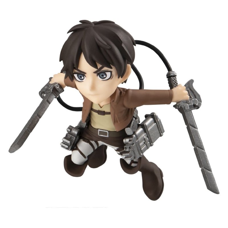 Attack on Titan Tobimas Mini Figures Pack of 6 (with gift)