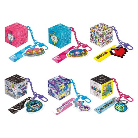 Rubik's ID Keychains Tamagotchi Blind Box Display (6)