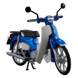 Honda Kaitanics Plastic Model Kit Super Cub 110 Glint Wave Blue Metalic