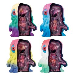Godzilla Inside Fantasy Mini Figures Hedorah Blind Box Assortment (4)