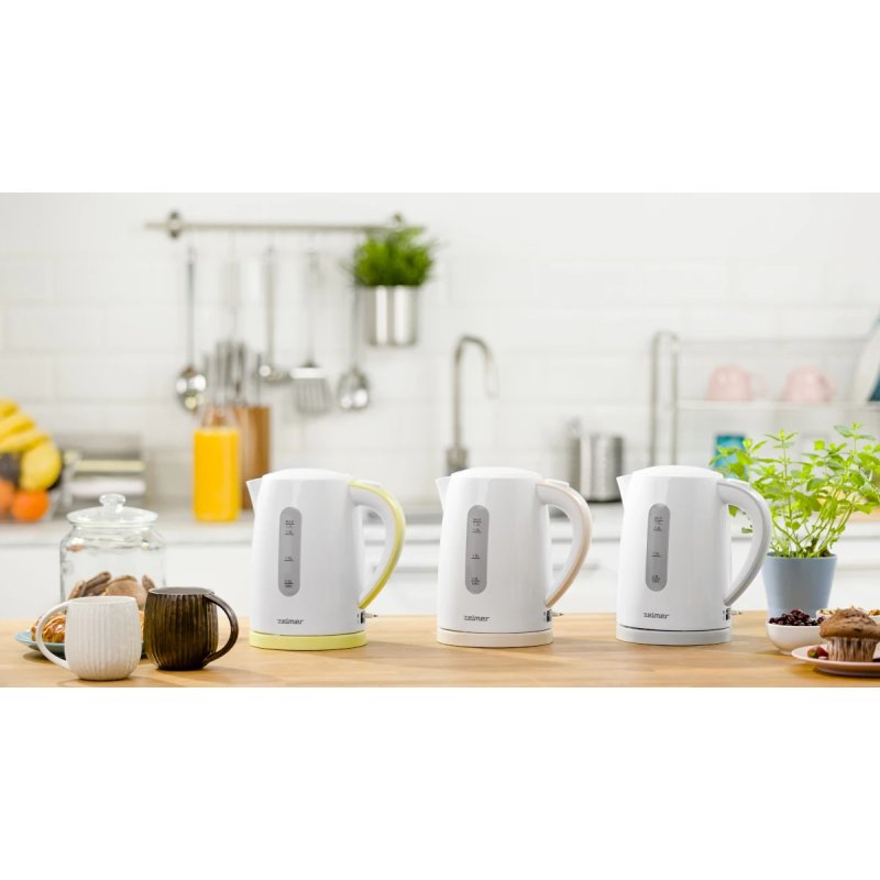 Zelmer ZCK7616S electric kettle 1.7 L 2200 W White