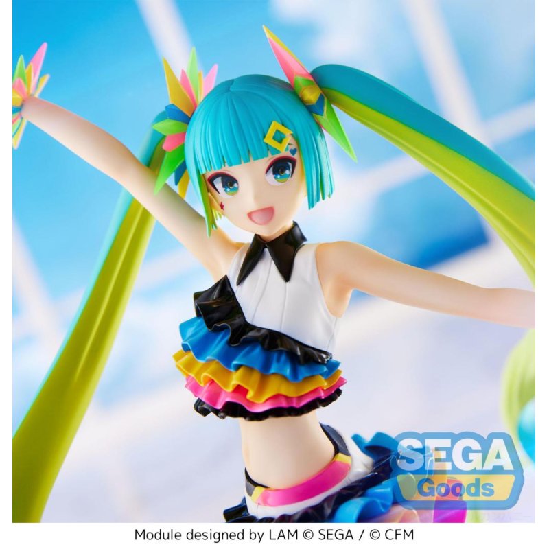 HATSUNE MIKU MEGA69'S - Catch The Wave - Figurine Figurizm 25cm