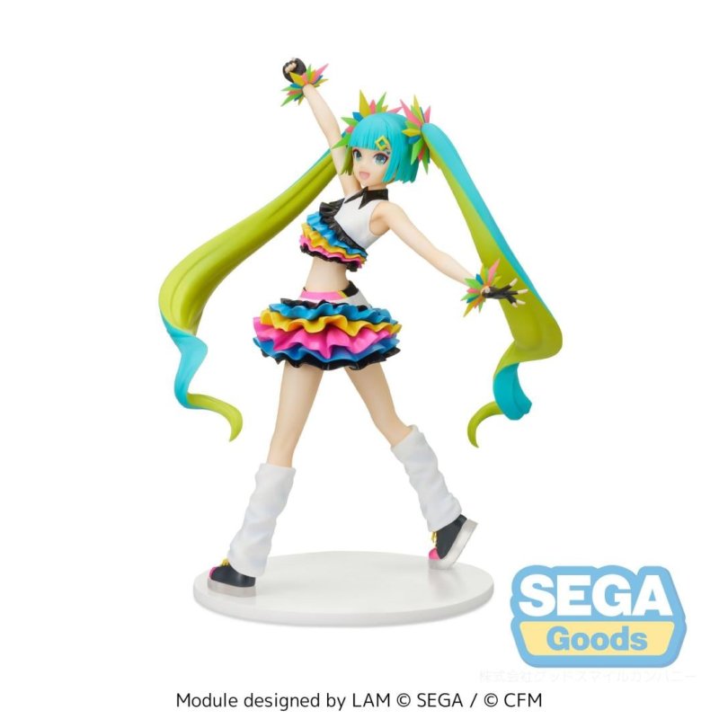 HATSUNE MIKU MEGA69'S - Catch The Wave - Figurine Figurizm 25cm