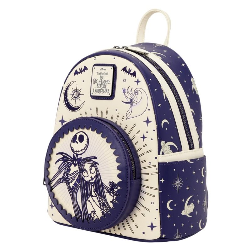 NBX - Jack Skellington & Sally "Night Sky" - Mini Sac à Dos LoungeFly