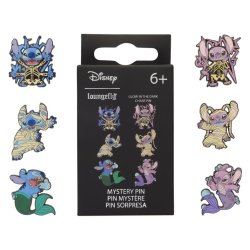 DISNEY -Stitch & Angel Halloween - Funko Blind Box Enamel Pins