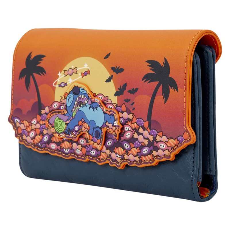 LILO & STITCH - Stitch Halloween Candy - Portefeuille LoungeFly