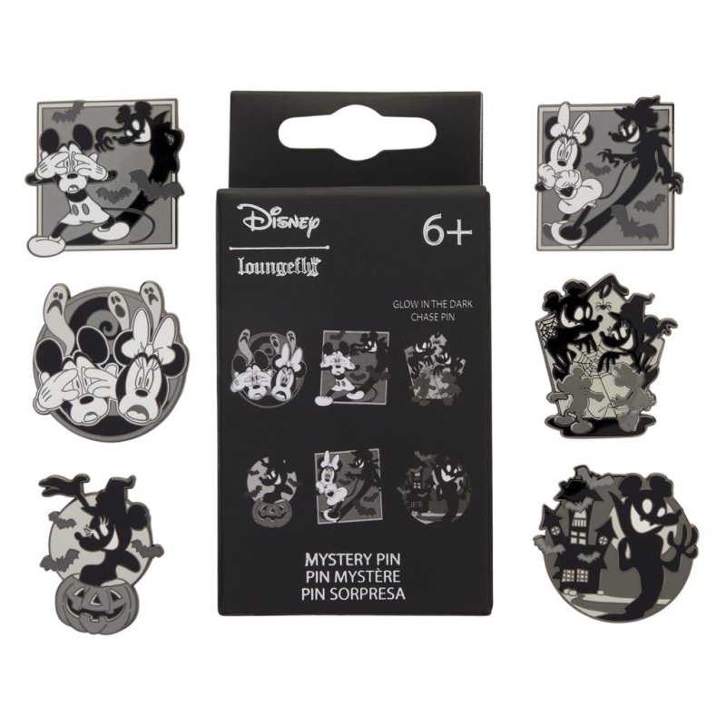 DISNEY - Mickey & Minnie Ghost - Funko Blind Box Enamel Pins