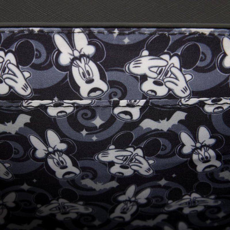 DISNEY - Mickey & Minnie Spiderweb & Bats - Sac bandoulière Loungefly