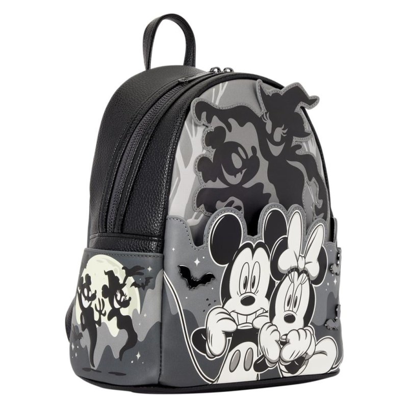 DISNEY - Mickey & Minnie Light Up Glow - Mini Sac à Dos Loungefly