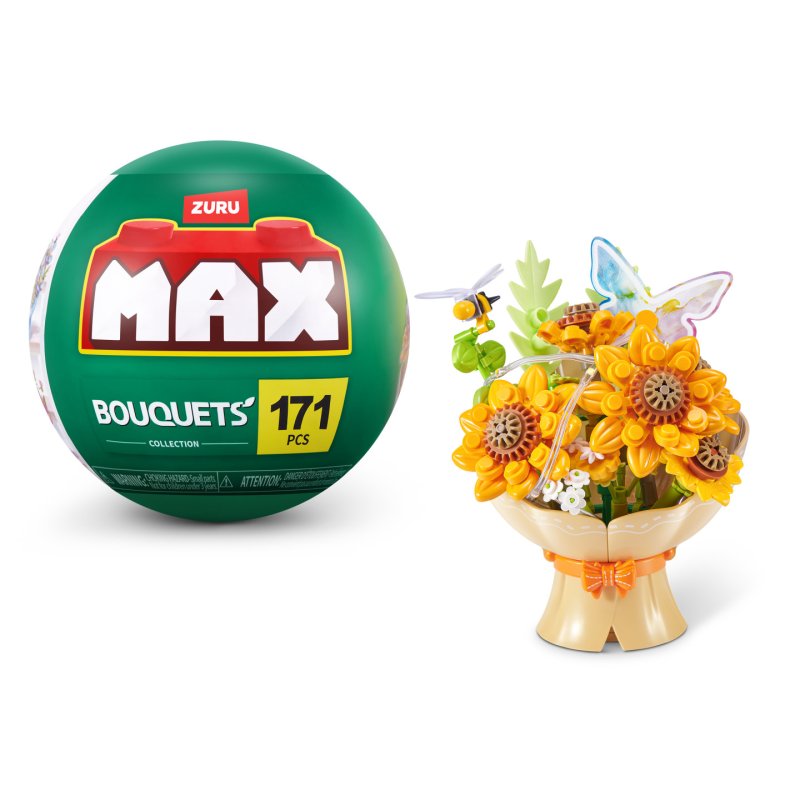 MAX Build more Premium Bricks LED Bouquets Building Collection