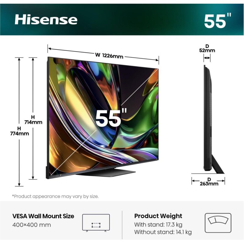 55UR8DS RGB MiniLED (null cm (null Zoll))