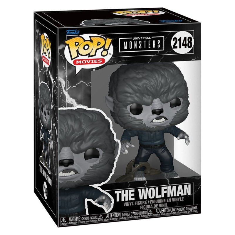 The Wolfman POP! Movies Vinyl Figure Wolfman w/Trap 9 cm