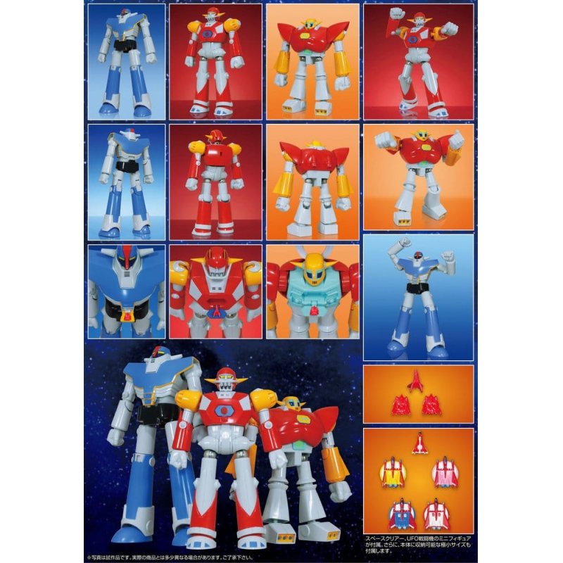 UFO Warrior Daiapolon Neo Dynamite Action Action Figure Daiapolon Anime Color Ver. 20 cm