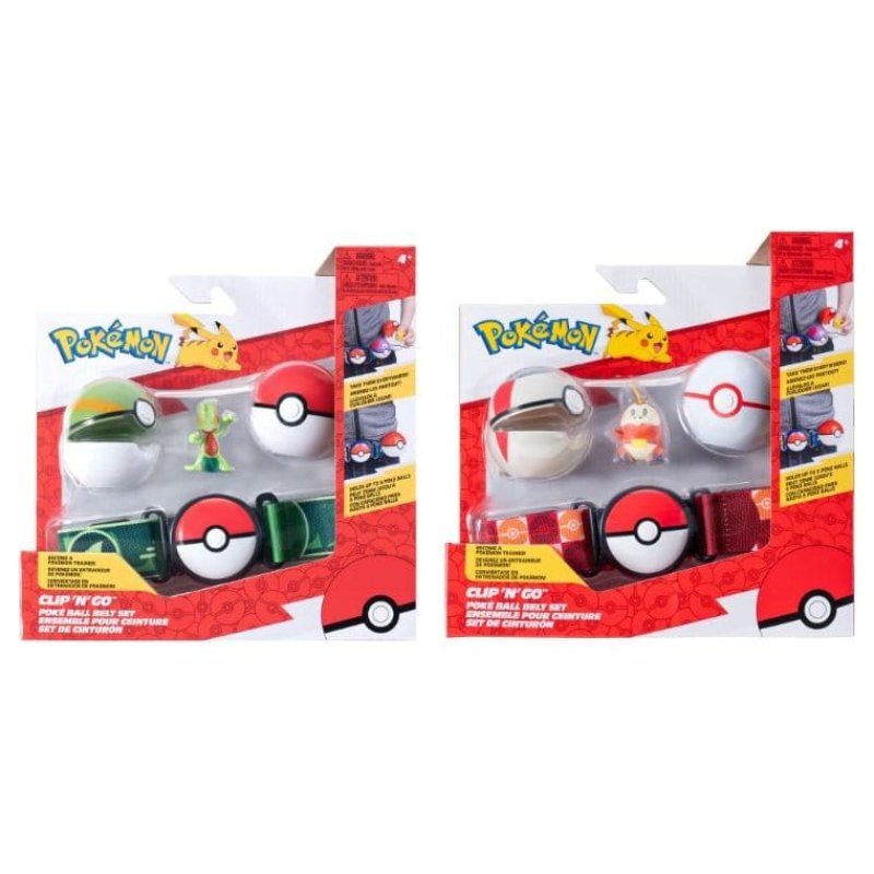 Pokémon Clip 'n' Go Belt Set ver. 20 Assortment (4)