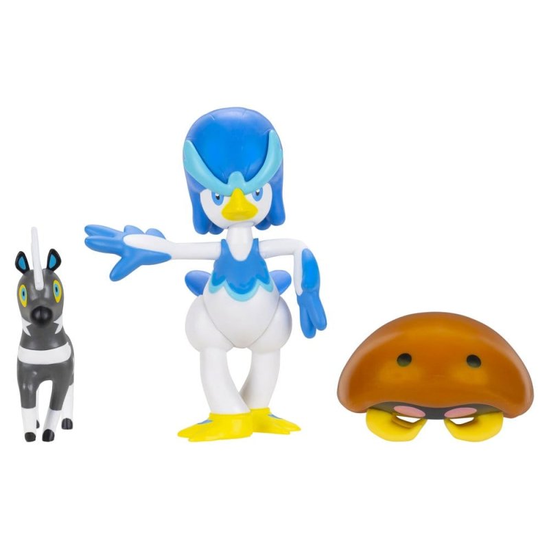 Pokémon Battle Figure 3-Pack Blitzle, Kabuto & Quaxwell