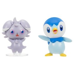 Pokémon Battle Figure 2-Pack Espurr & Piplup