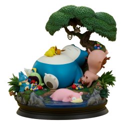 Pokémon Diorama Snorlax 33 cm