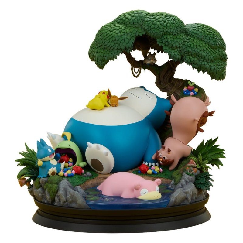Pokémon Diorama Snorlax 33 cm