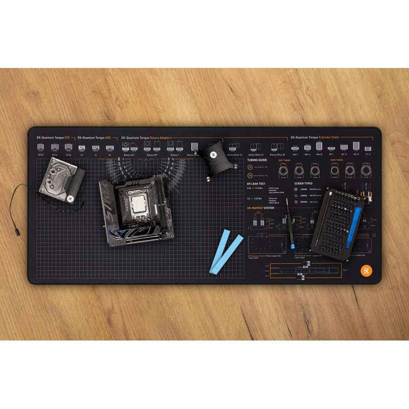 EK Water Blocks EK-Loot Mauspad - Quantum Dimensions L