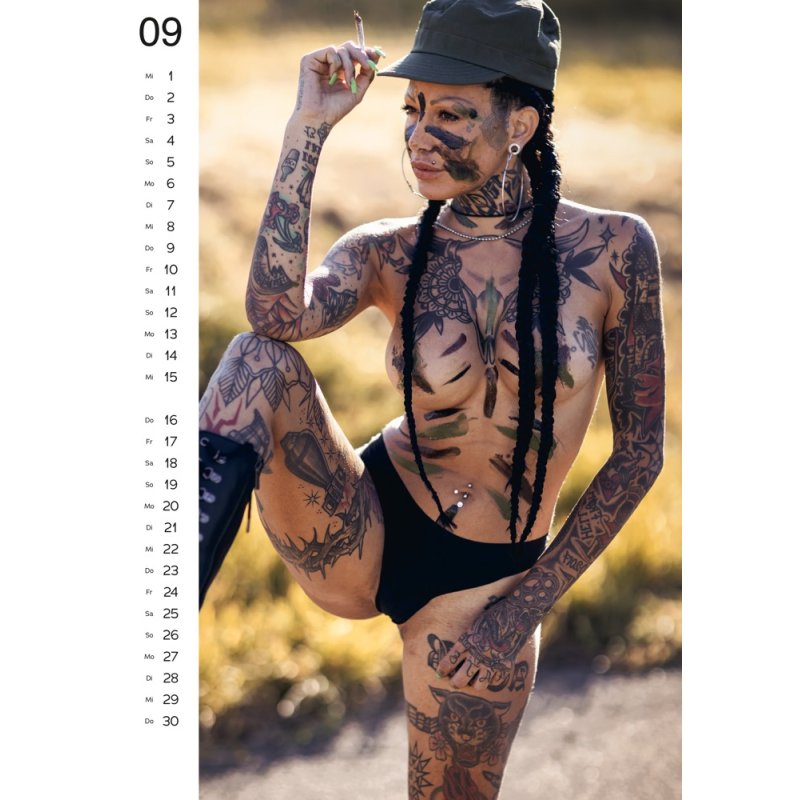 PIN-UP Tattoo Girls 2027 10x