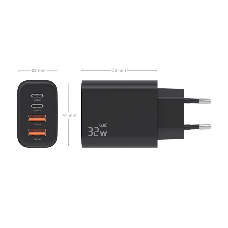AISENS A110-1028 mobile device charger Mobile phone, Smartphone, Laptop, Digital camera, Tablet, GPS, MP3, MP4,