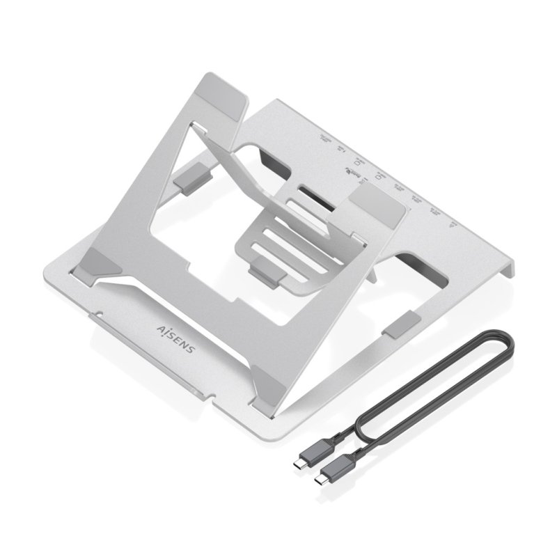 AISENS ASUC-7P046-GR laptop stand Laptop & tablet stand Grey 40.6 cm (16")