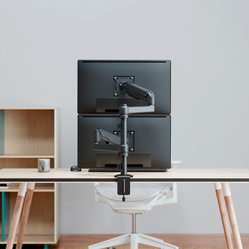 AISENS DT32TSR-453 monitor mount / stand 81.3 cm (32") Desk Black