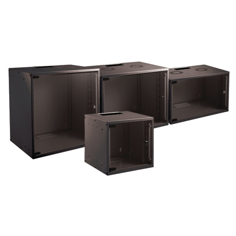 EFB Elektronik WGB-1912TS.60 étagère 12U Rack monté sur le mur Noir