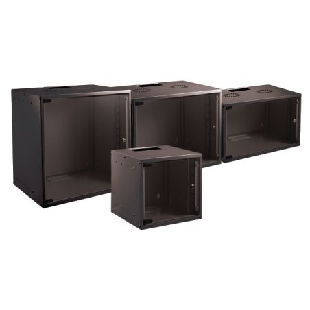 EFB Elektronik WGB-1912TS.60 rack cabinet 12U Wall mounted rack Black