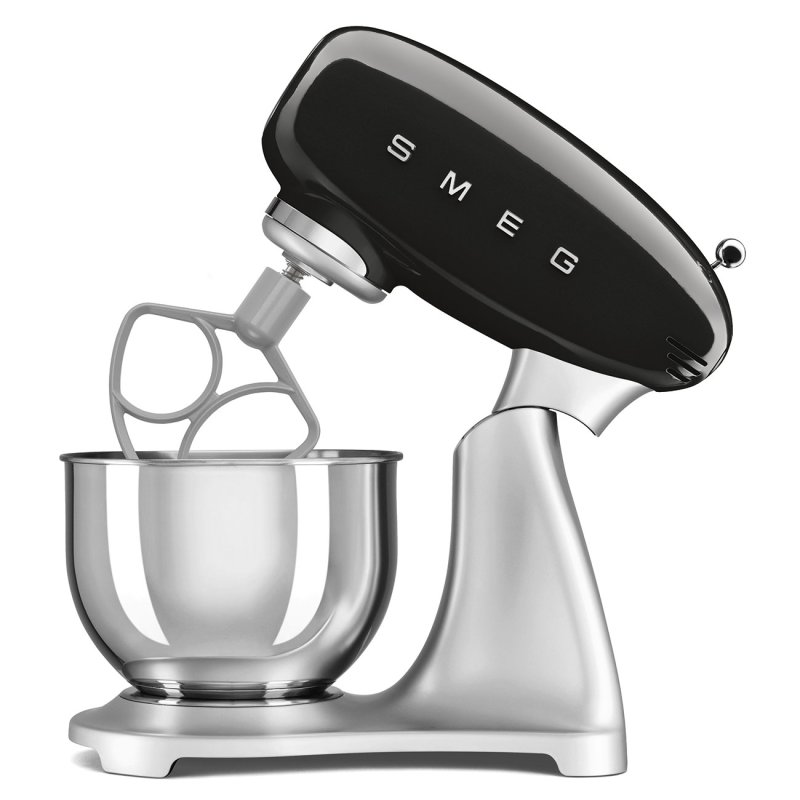 Smeg Stand Mixer Black 50's Style Aesthetic