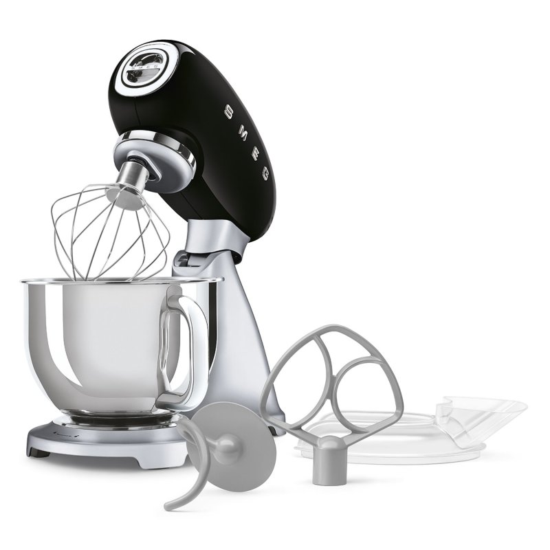 Smeg Stand Mixer Black 50's Style Aesthetic