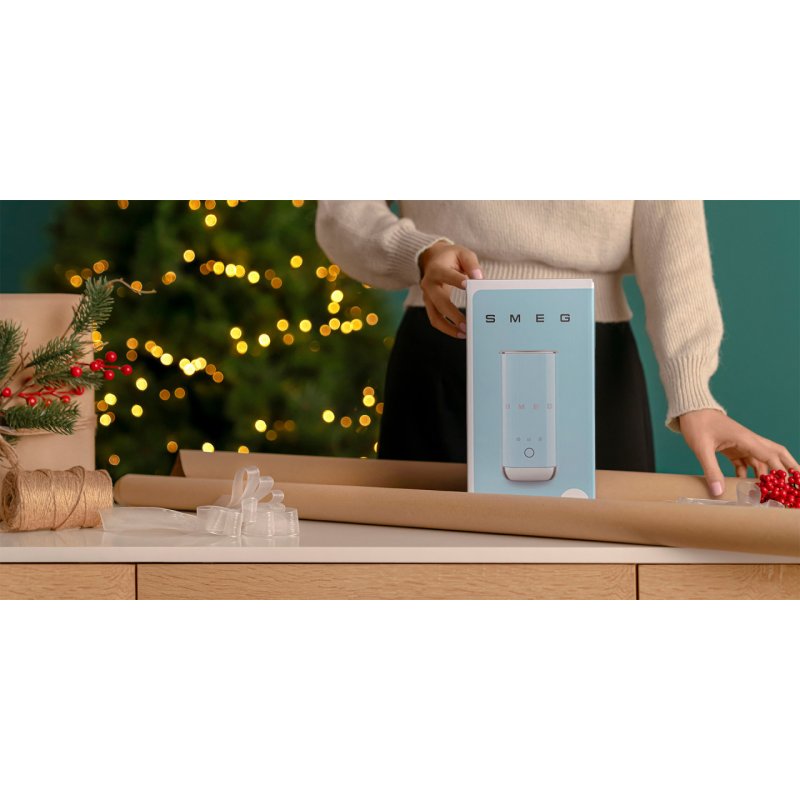 Smeg MFF02CREU Mousseur et réchauffeur de lait Mousseur/Chauffe-lait automatique Crème
