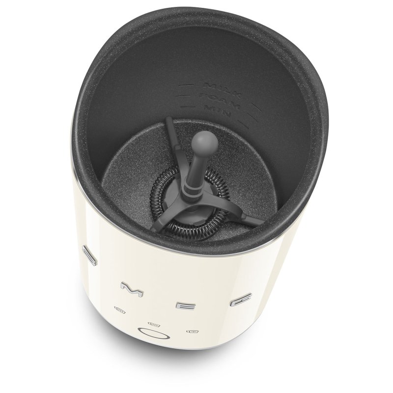 Smeg MFF02CREU Mousseur et réchauffeur de lait Mousseur/Chauffe-lait automatique Crème