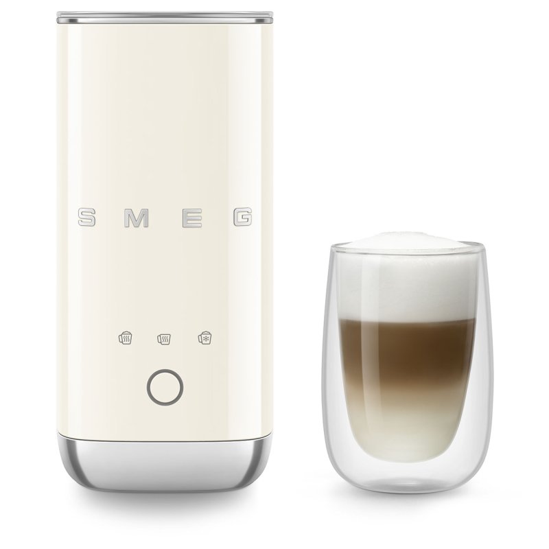 Smeg MFF02CREU Mousseur et réchauffeur de lait Mousseur/Chauffe-lait automatique Crème