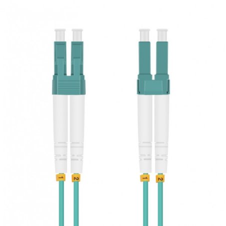 Helos 218694 InfiniBand/fibre optic cable 1.5 m LC Aqua colour