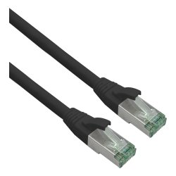 Helos 363738 networking cable Black 15 m Cat7 S/FTP (S-STP)