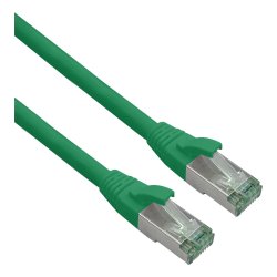 Helos 363724 networking cable Green 10 m Cat7 S/FTP (S-STP)