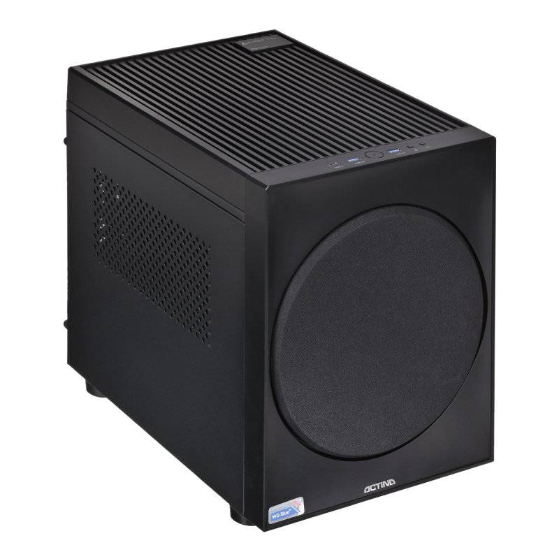 Actina 5901443445111 PC AMD Ryzen™ 5 8400F 16 GB DDR5-SDRAM 1 TB SSD AMD Radeon RX 7600 Midi Tower Black