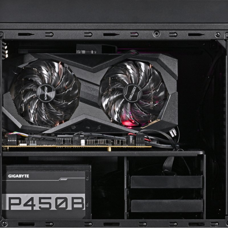 Actina 5901443445111 PC AMD Ryzen™ 5 8400F 16 GB DDR5-SDRAM 1 TB SSD AMD Radeon RX 7600 Midi Tower Black