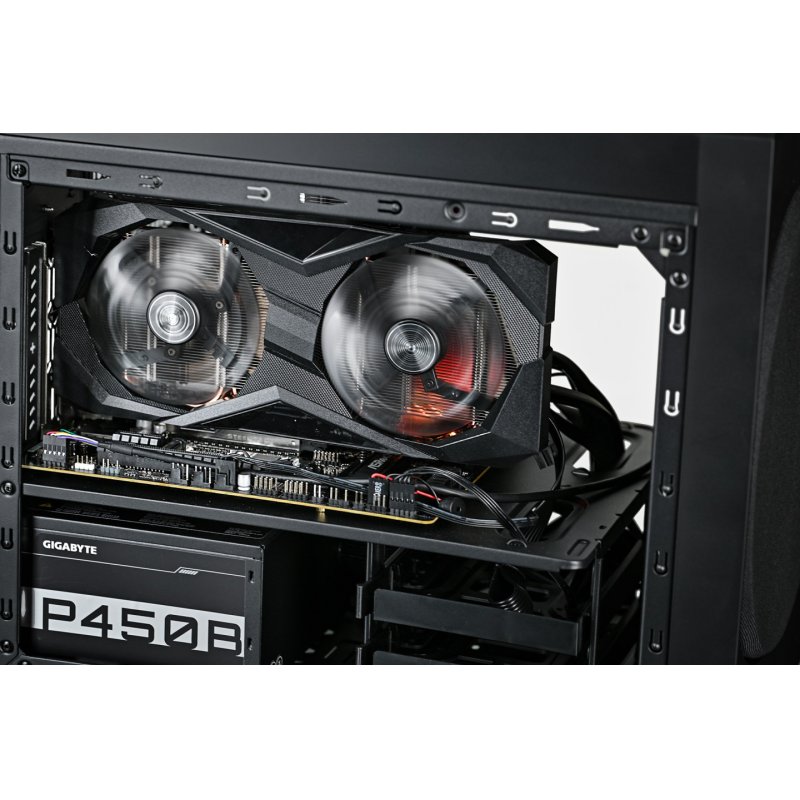 Actina 5901443445111 PC AMD Ryzen™ 5 8400F 16 GB DDR5-SDRAM 1 TB SSD AMD Radeon RX 7600 Midi Tower Black